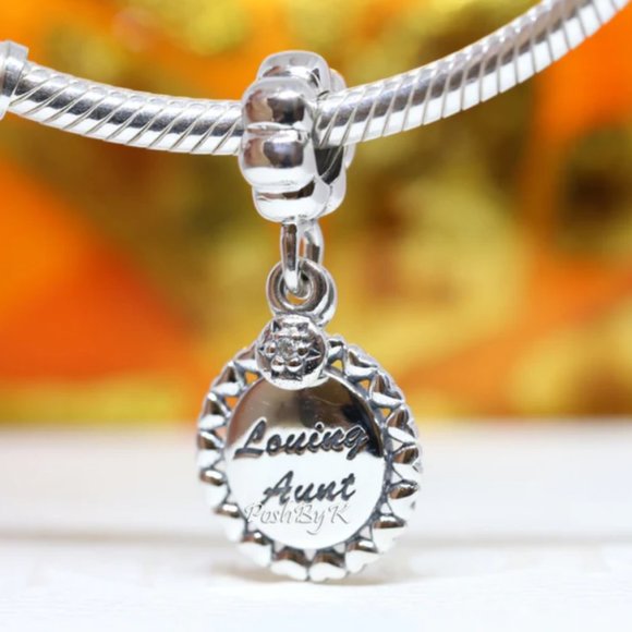 PANDORA Loving Aunt Charm 791277CZ - Picture 2 of 3